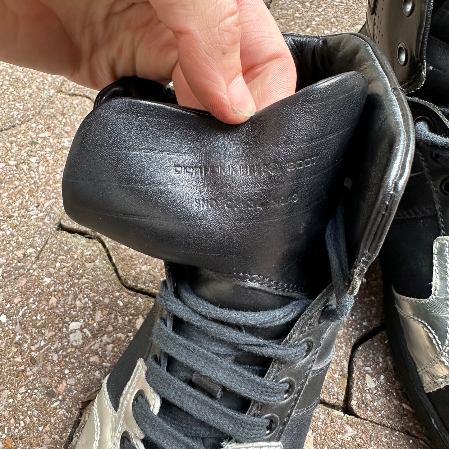 Dior Homme aw2007 “Navigate” High Top B28 Trainer