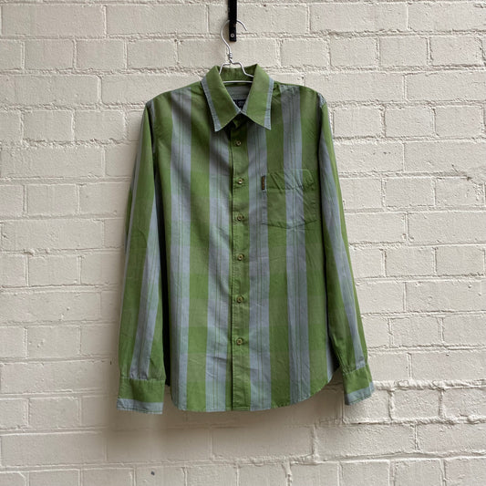 Armani Jeans 2000s Patterned Pocket Shirt