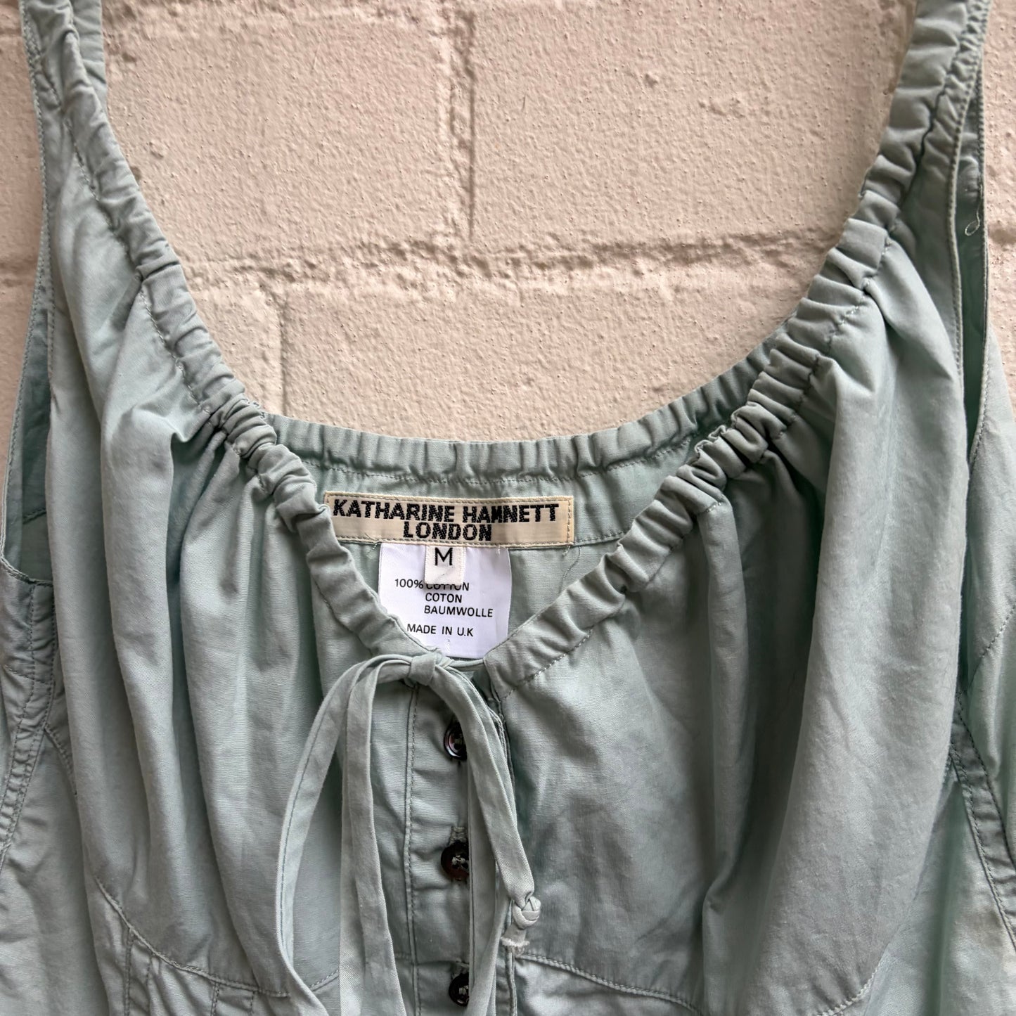 Katharine Hamnett 1990s Buttoned Top