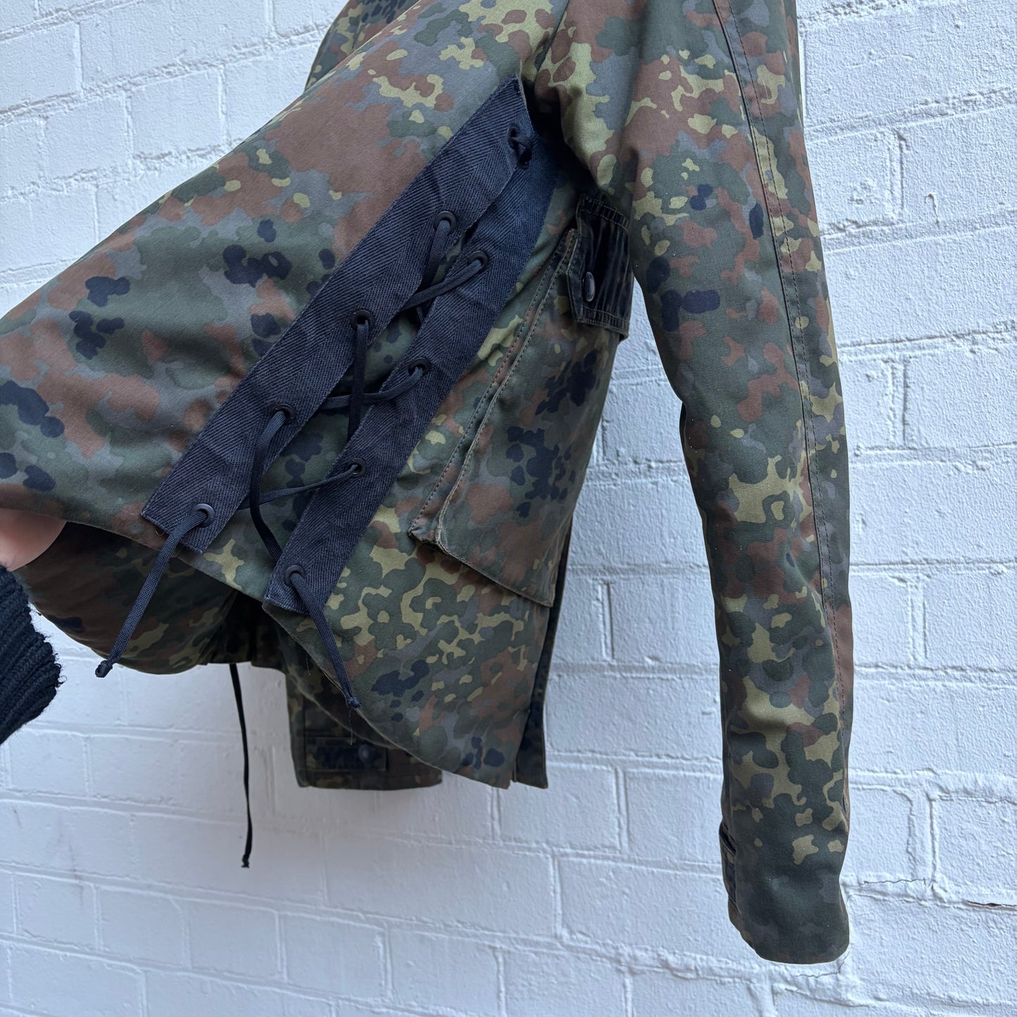 Griffin aw2005 Lace Detail Military Jacket