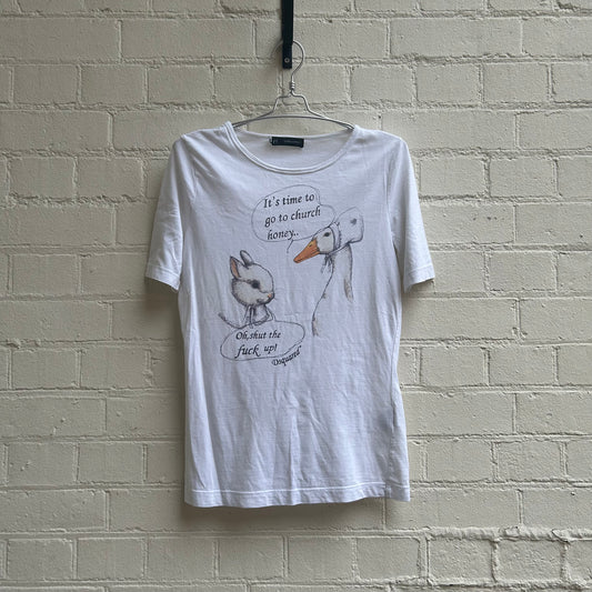 Dsquared2 “Time To Go To Church” Graphic Top