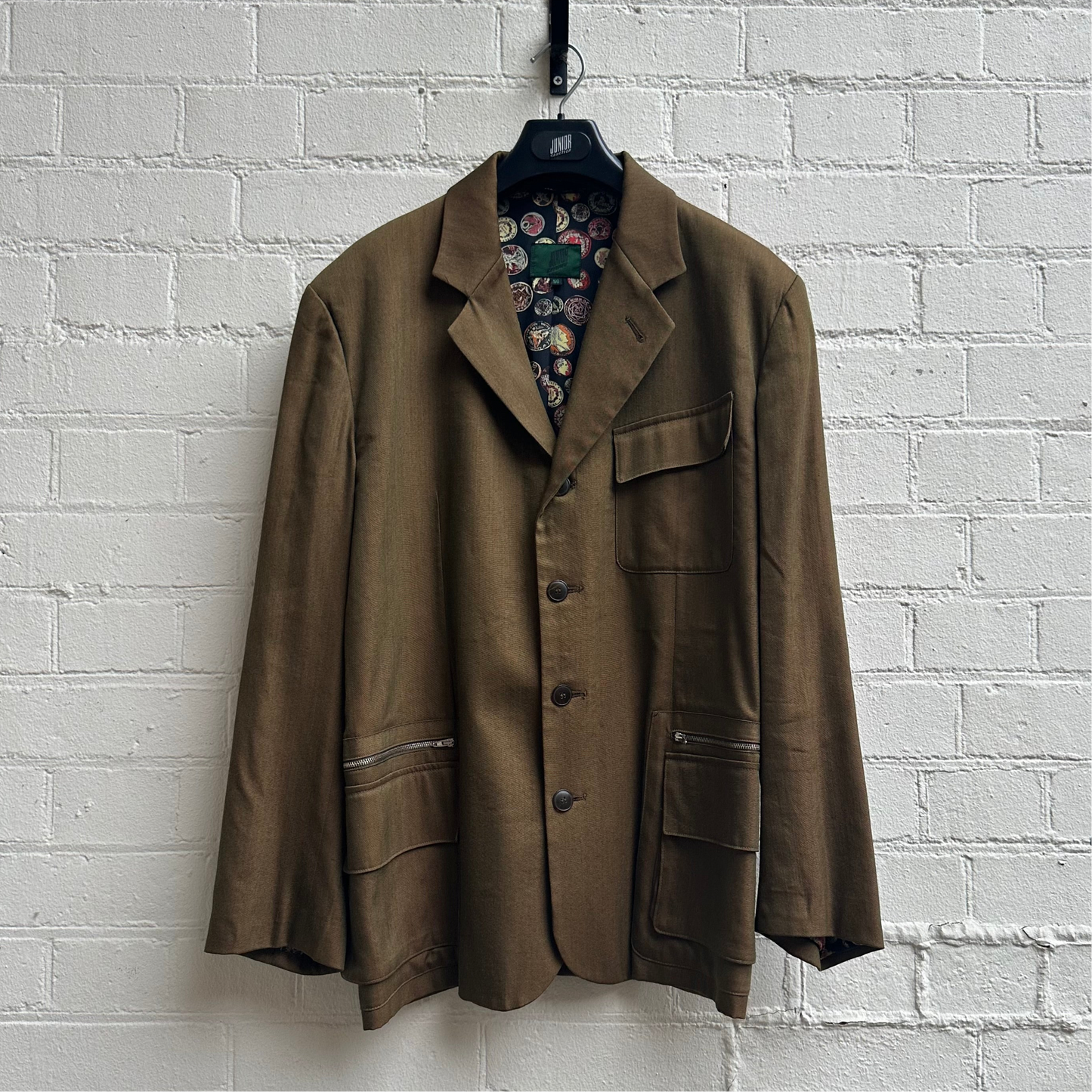 Junior Gaultier Cargo Blazer Jacket