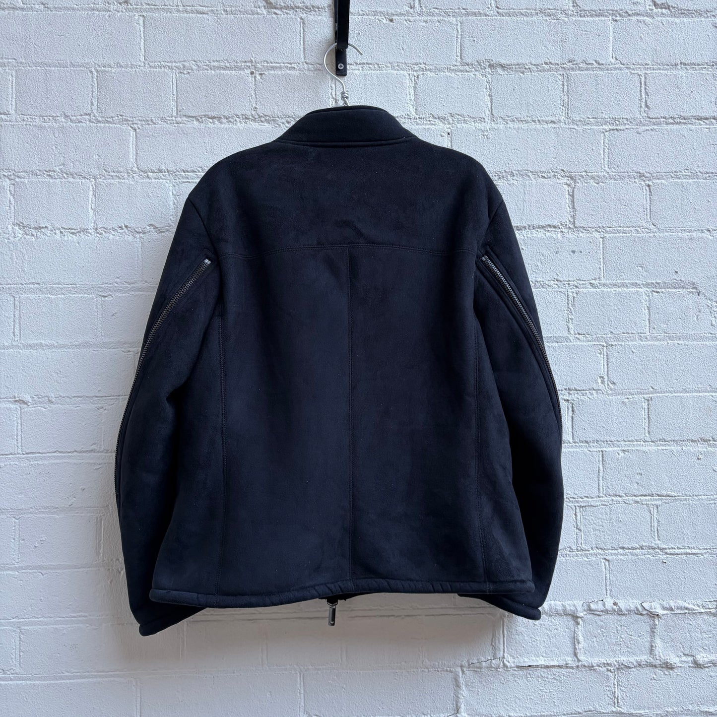 Emporio Armani aw2011 Arm Zip Shearling Jacket