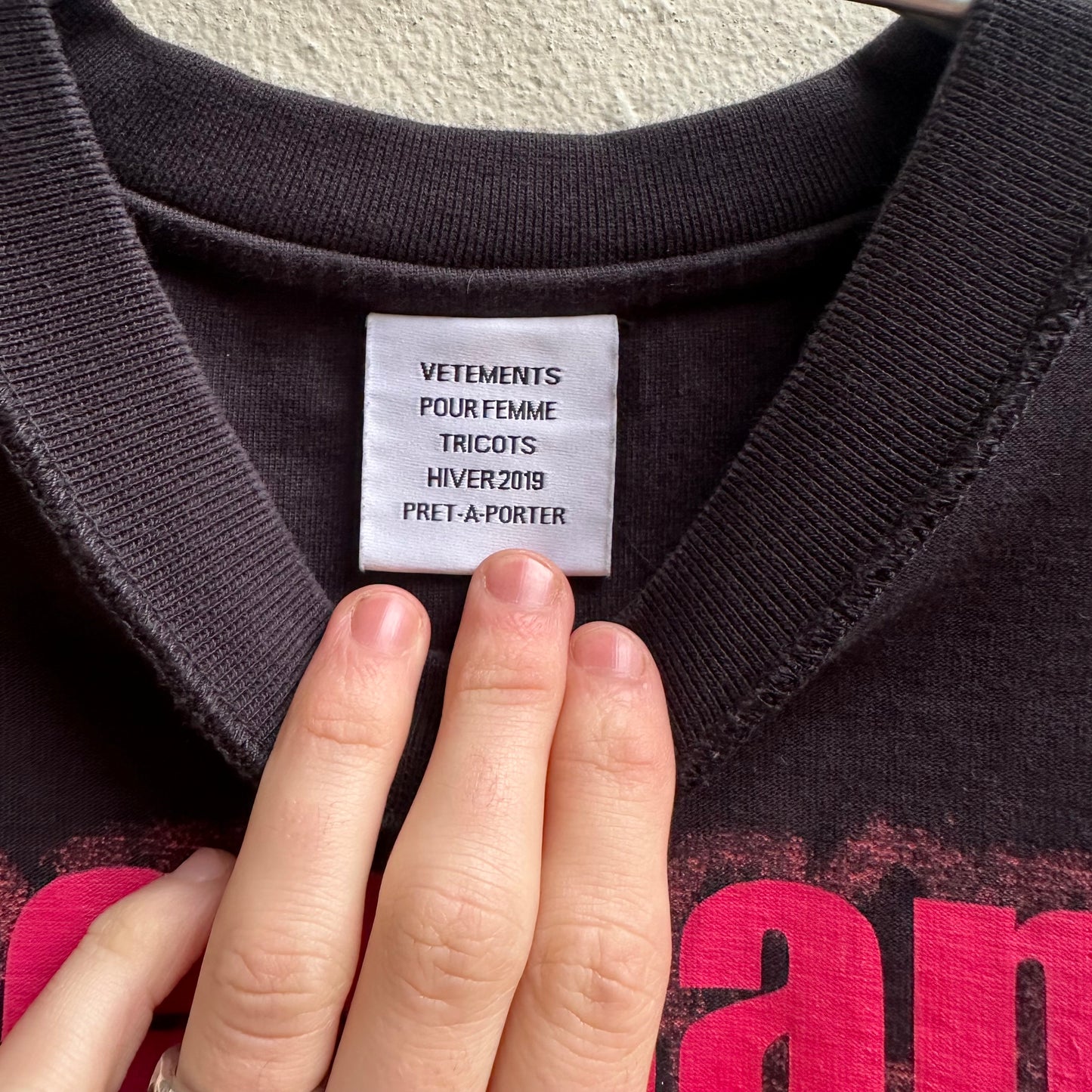 Vetements by Demna aw2019 Reconstructed T-Shirt