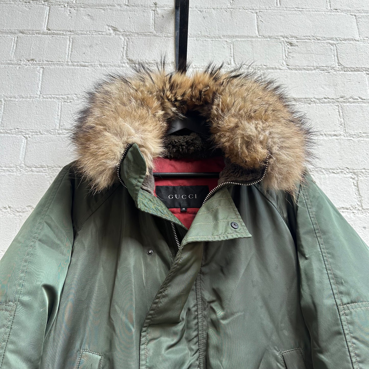 Gucci by Tom Ford aw1998 Fur Hooded Parka