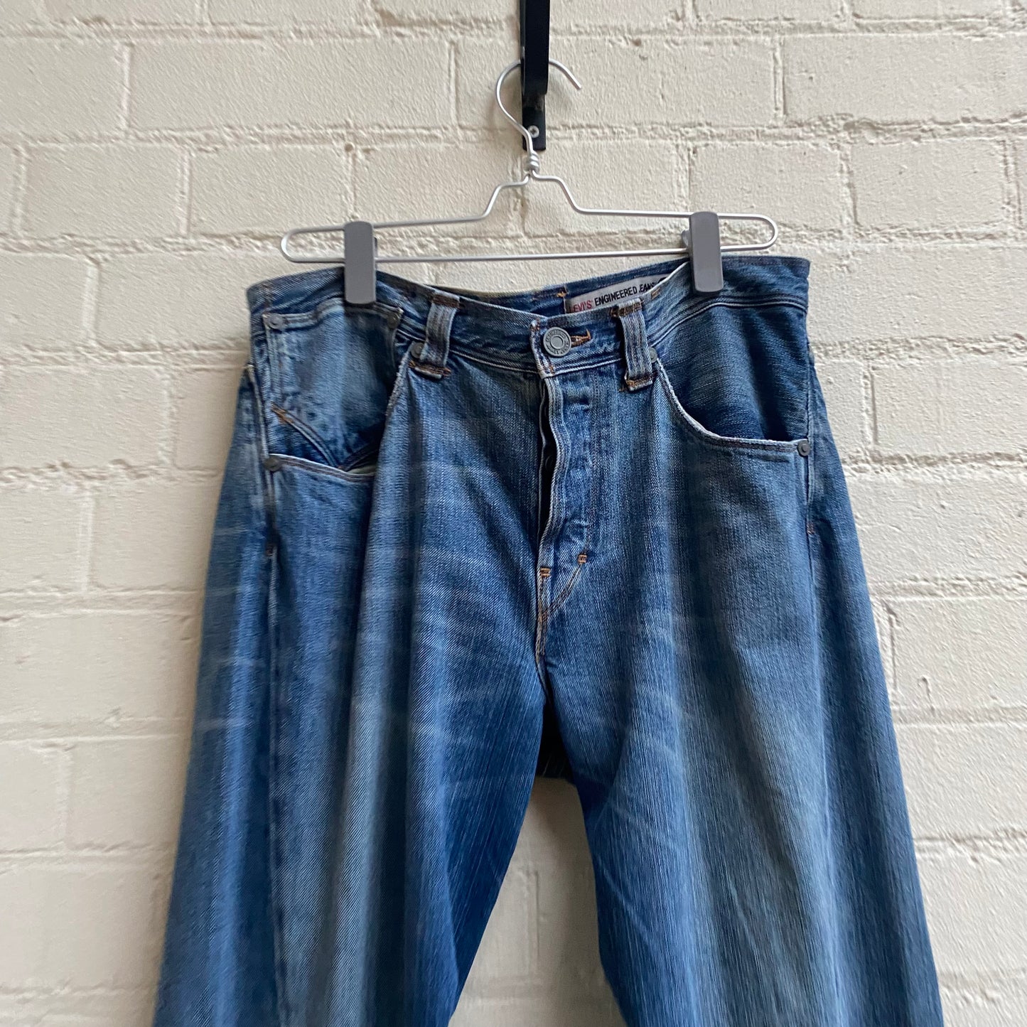 Levi’s Engineered Twisted Seam Denim Jeans