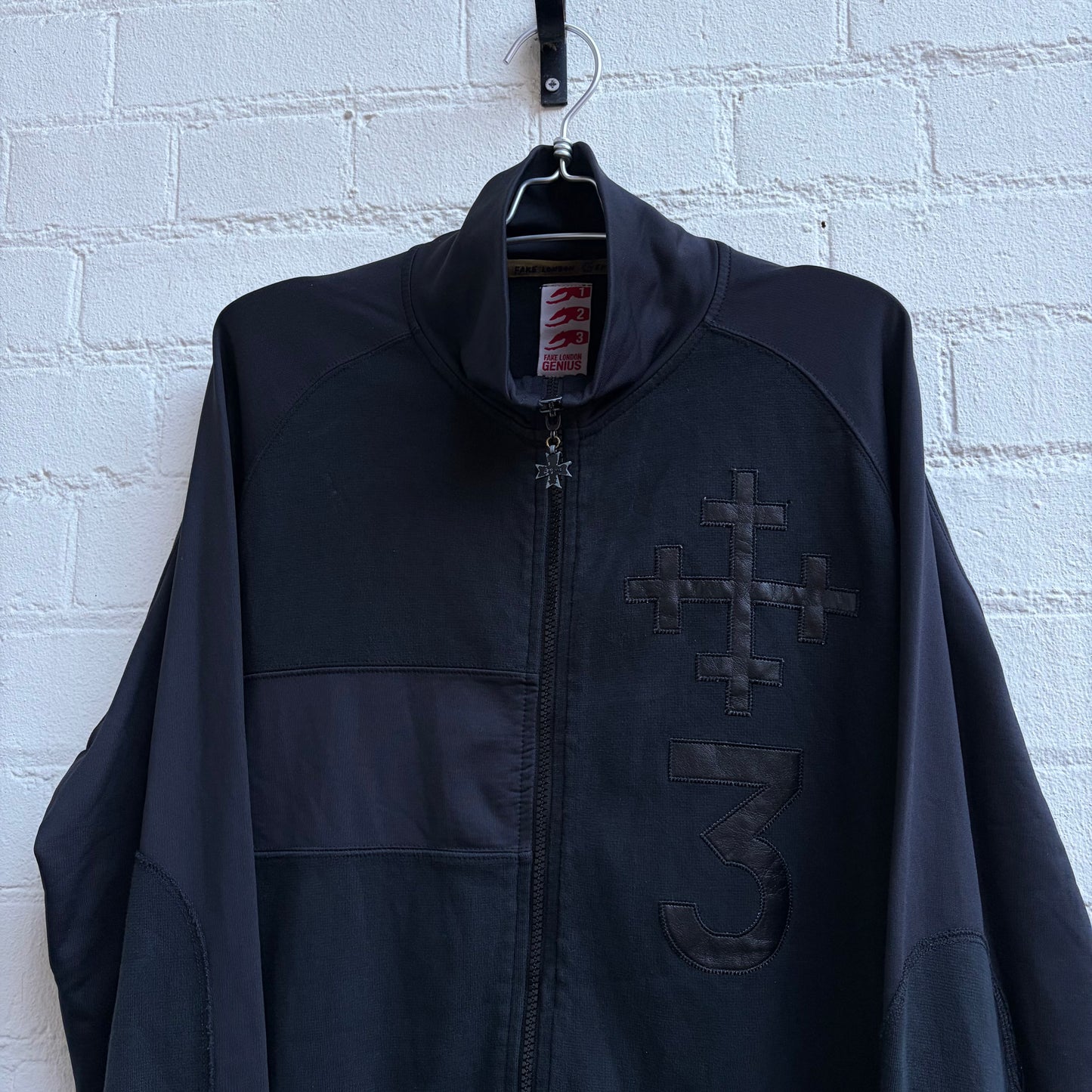 Fake London Genius Applique Track Jacket
