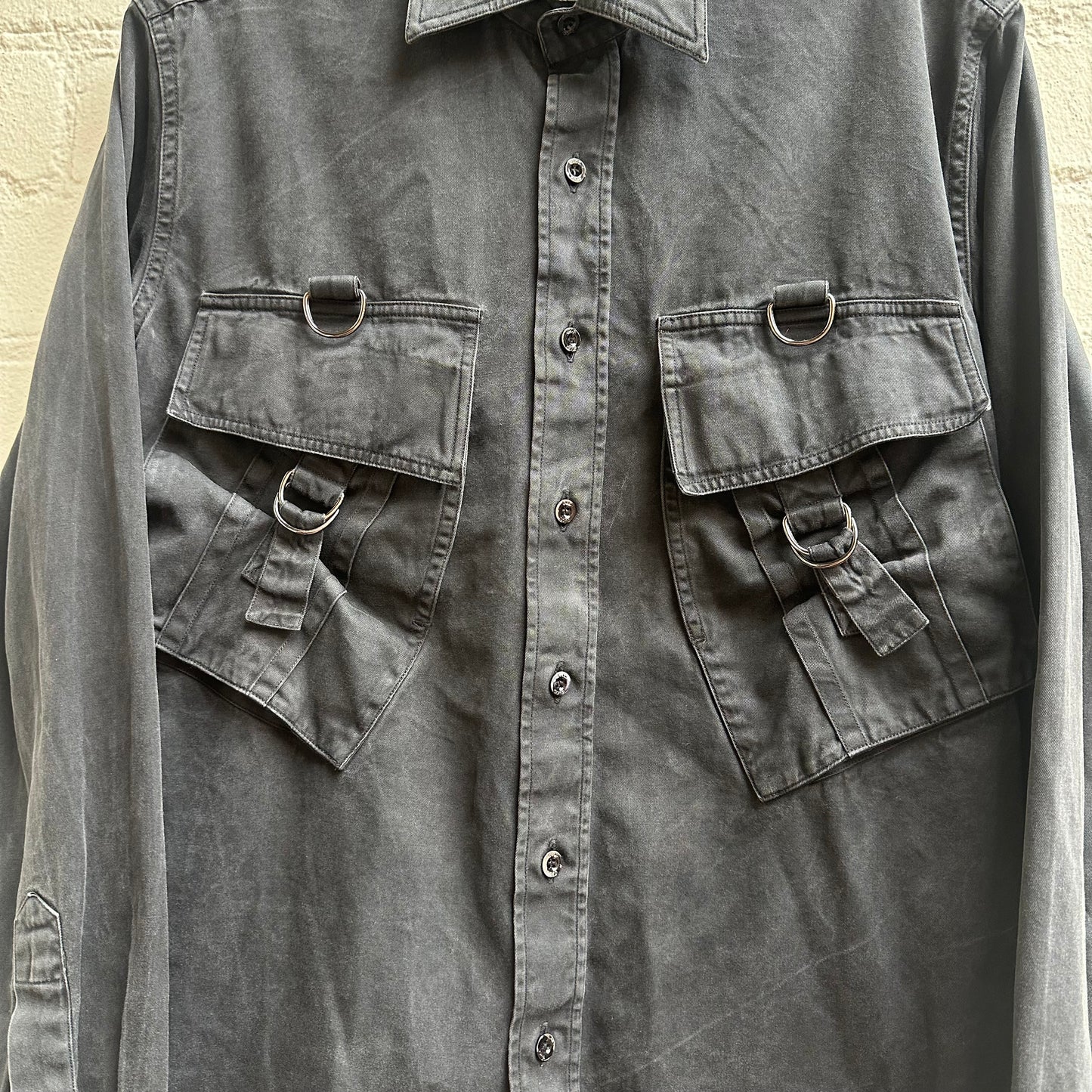 Gucci by Tom Ford ss2002 Military Pocket Shirt