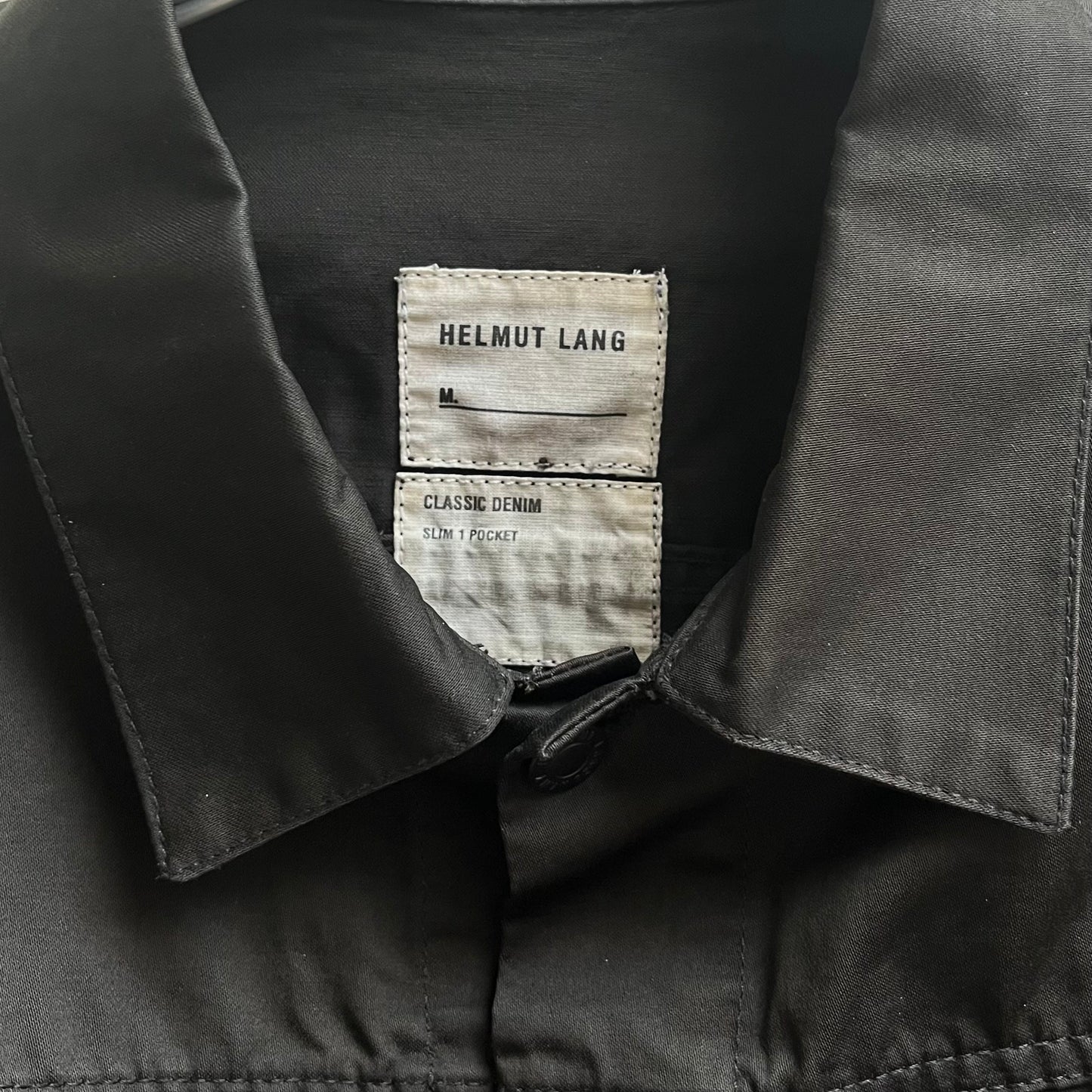 Helmut Lang aw2004 One Pocket Trucker Jacket