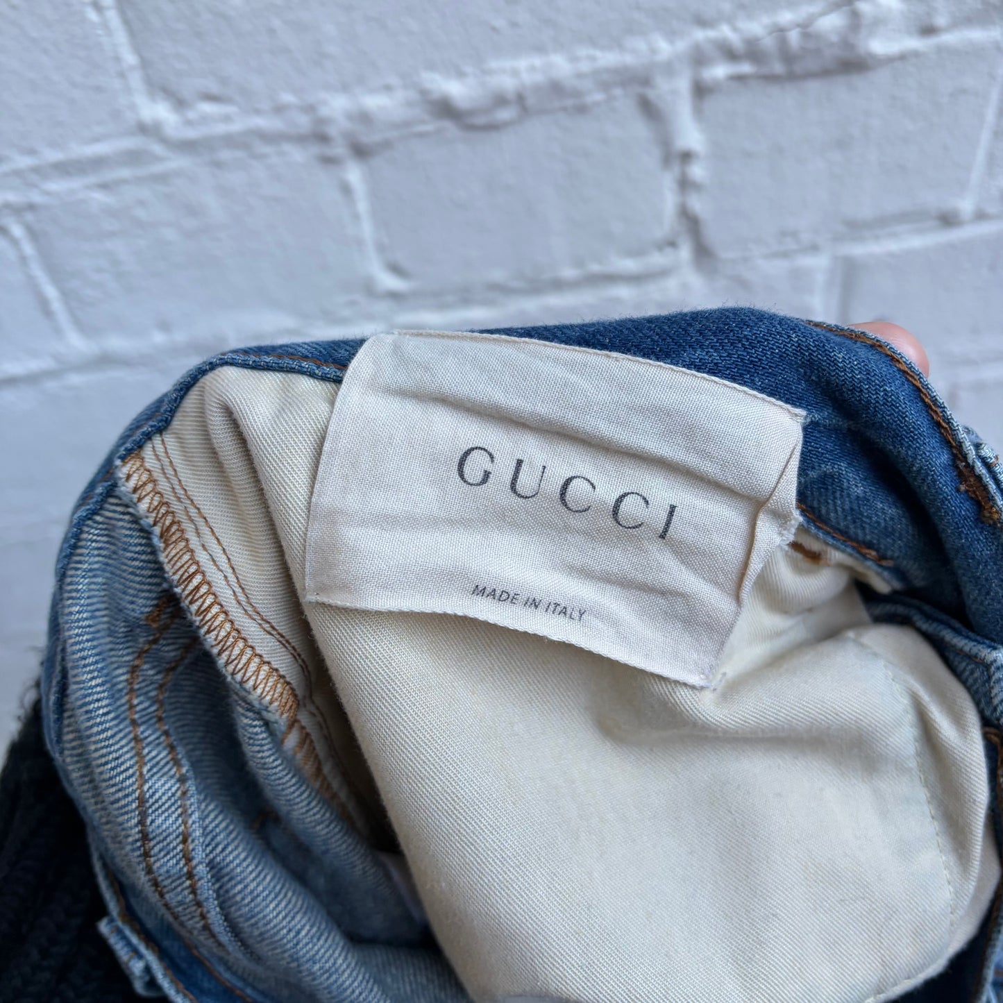 Gucci Straight Fit Denim Jeans