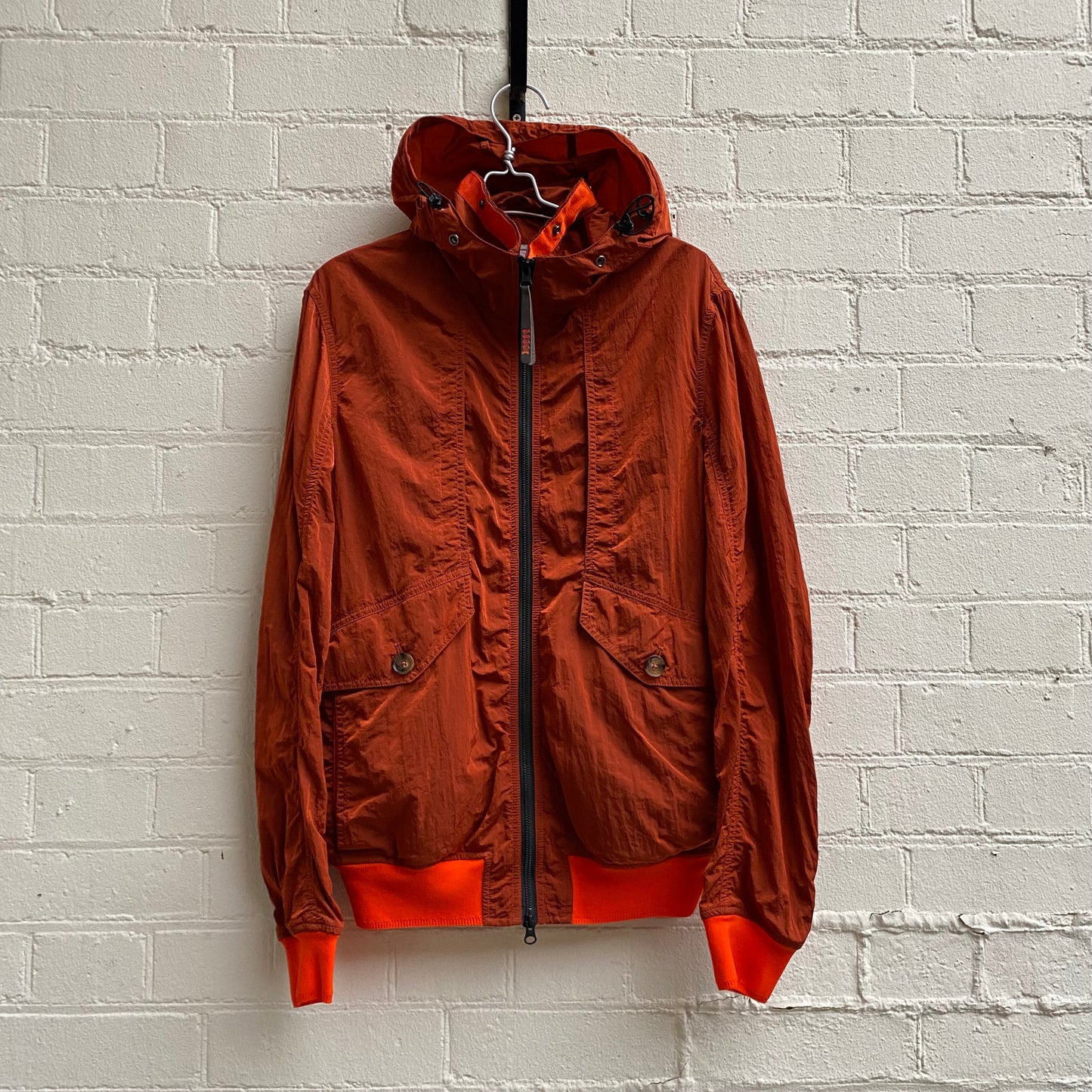 Baracuta Garment Dyed Nylon Jacket