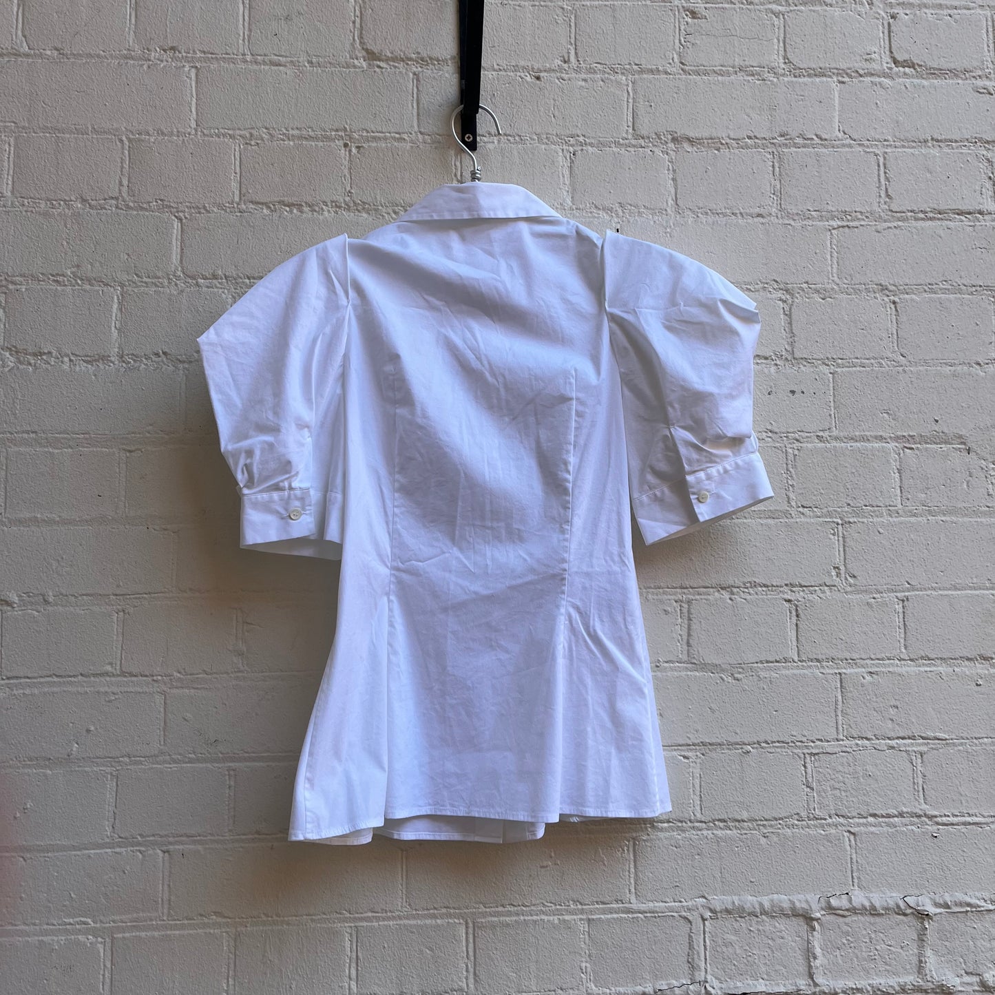 Prada Structured Elbow Blouse