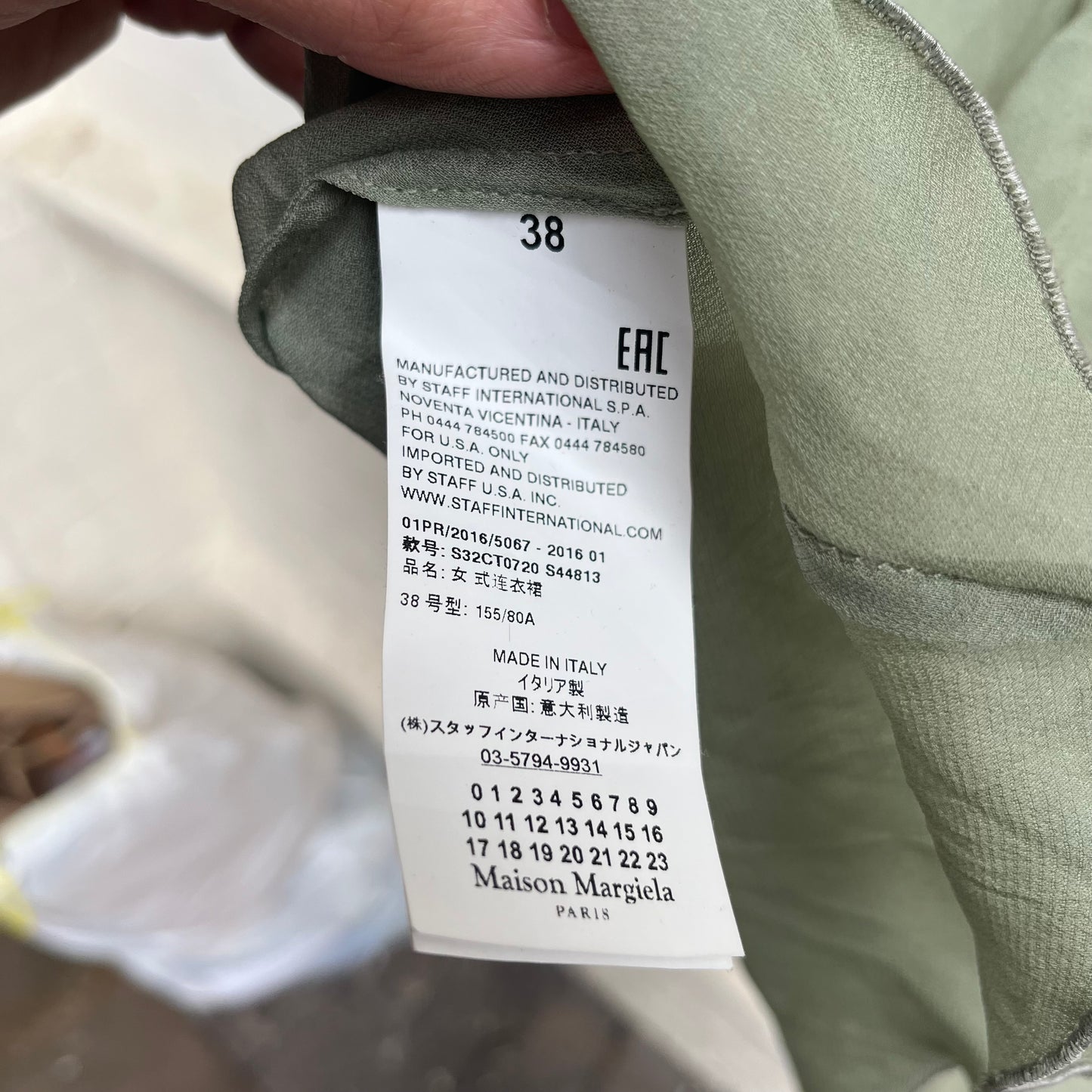 Maison Margiela MM6 Sheer Slip Dress