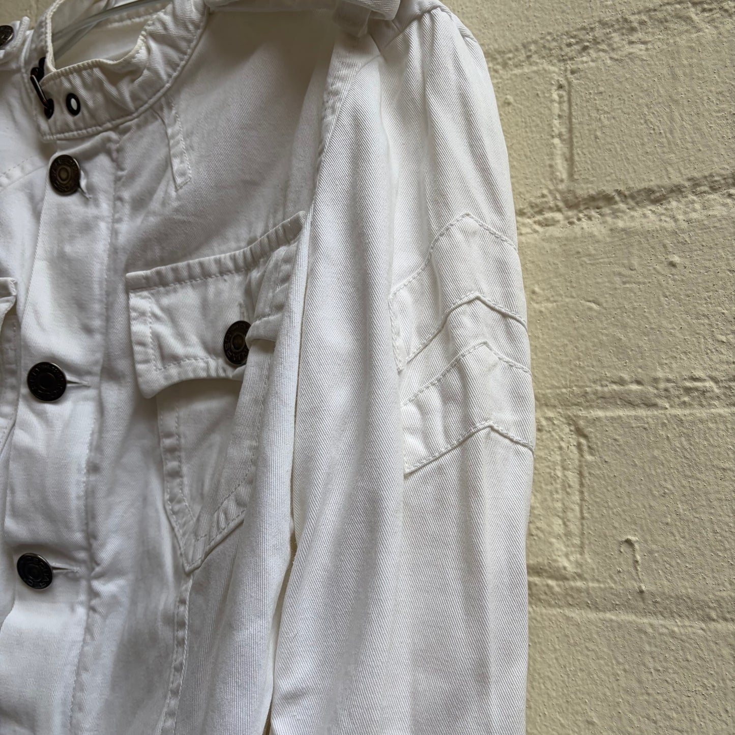 Dsquared2 Hook Closure Military Denim Jacket