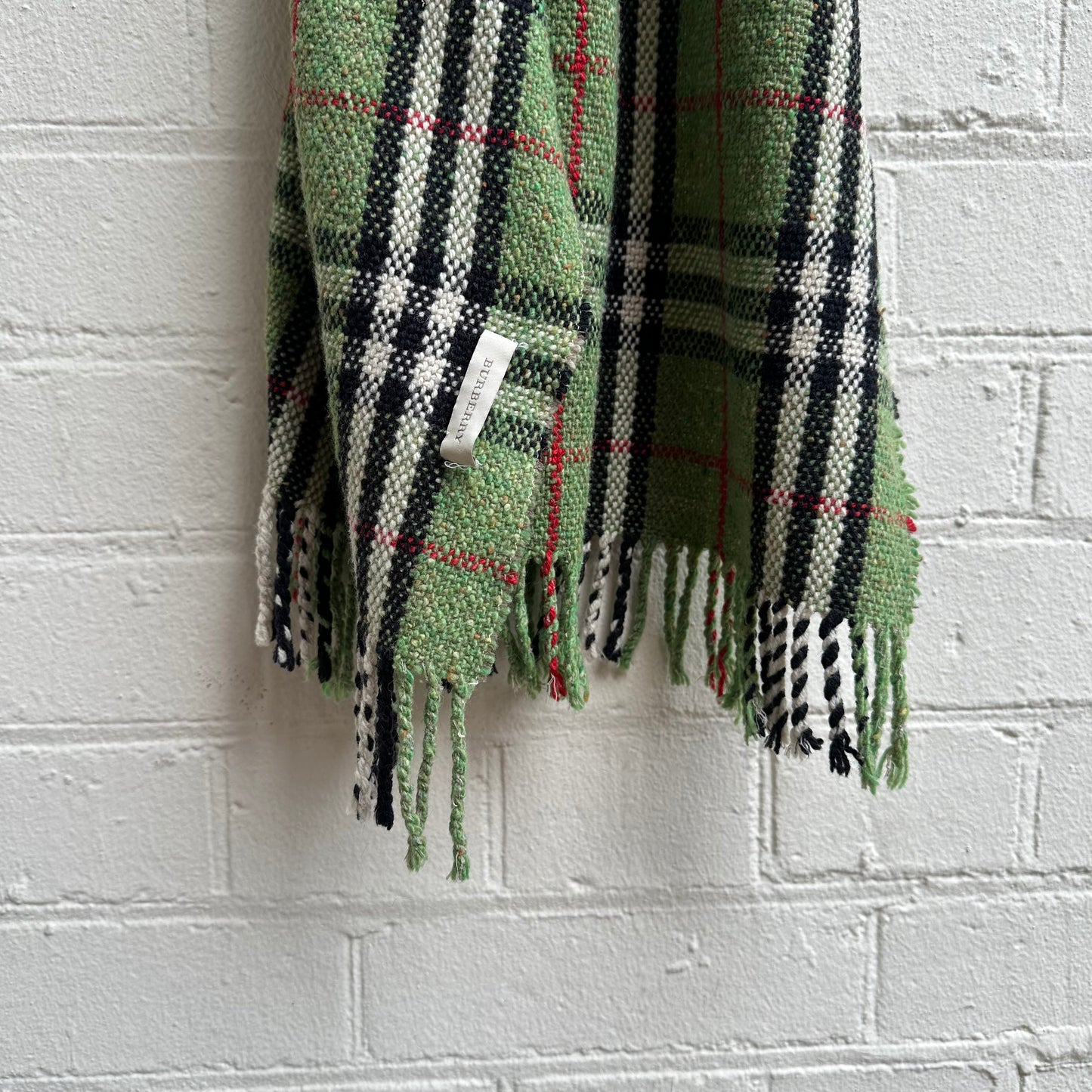 Burberry Prorsum by Roberto Menichetti aw2000 Fringe Scarf