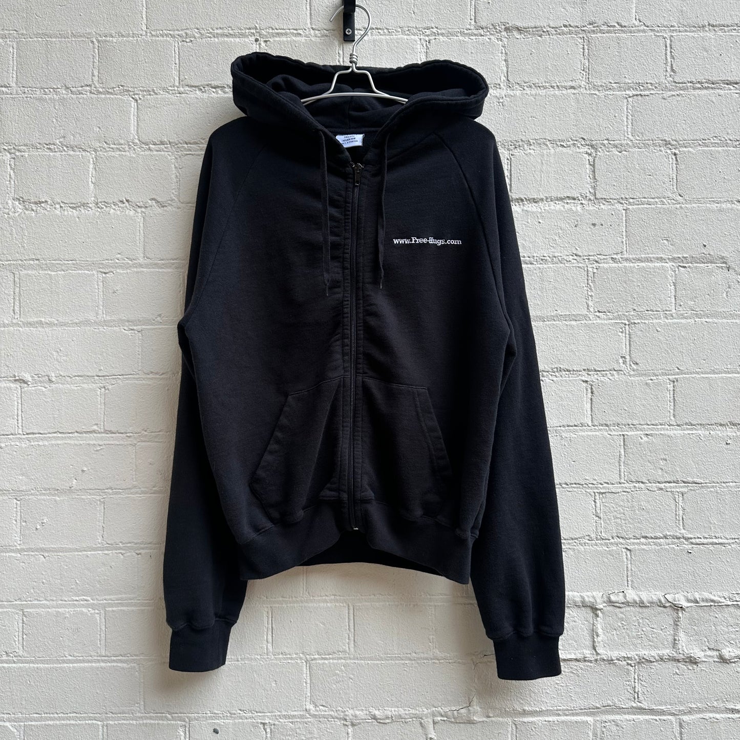 Vetements by Demna aw2018 Zip Up Hooded Sweatshirt