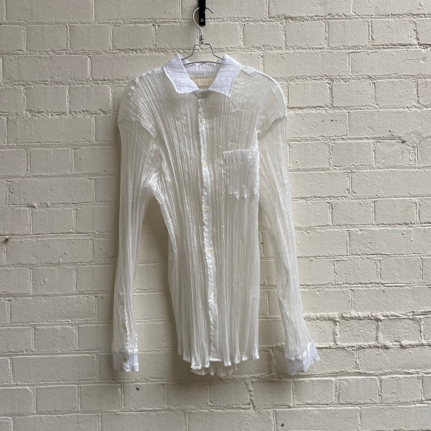 Our Legacy Sheer Pleated Shirt