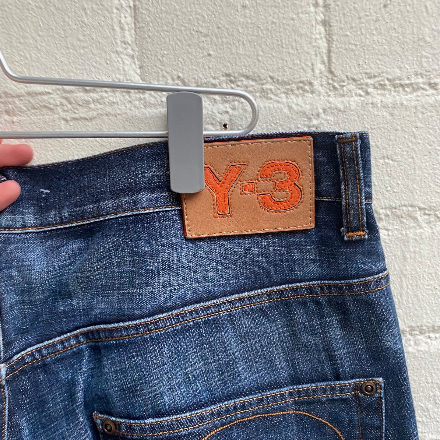 Adidas Y-3 Pocket Logo Denim Jeans