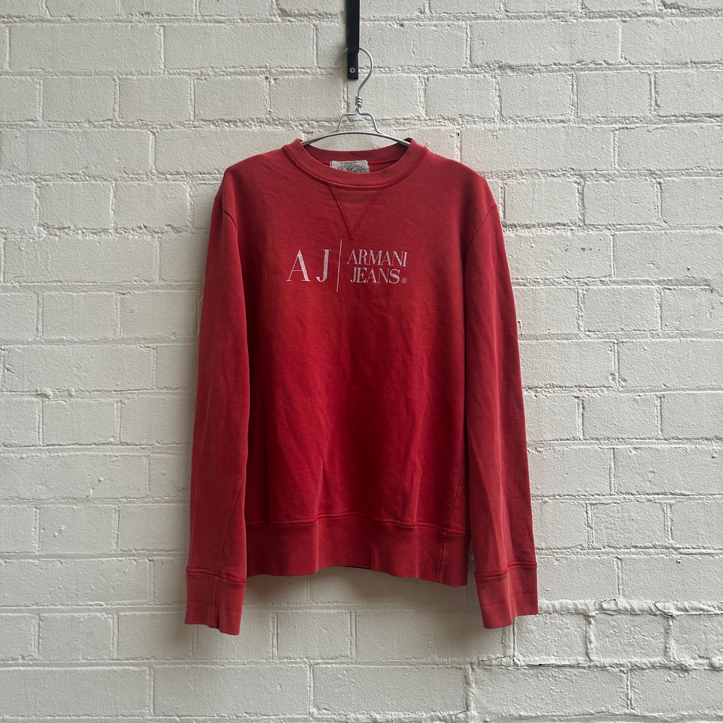 Armani Jeans 1990s Logo Crewneck Sweatshirt