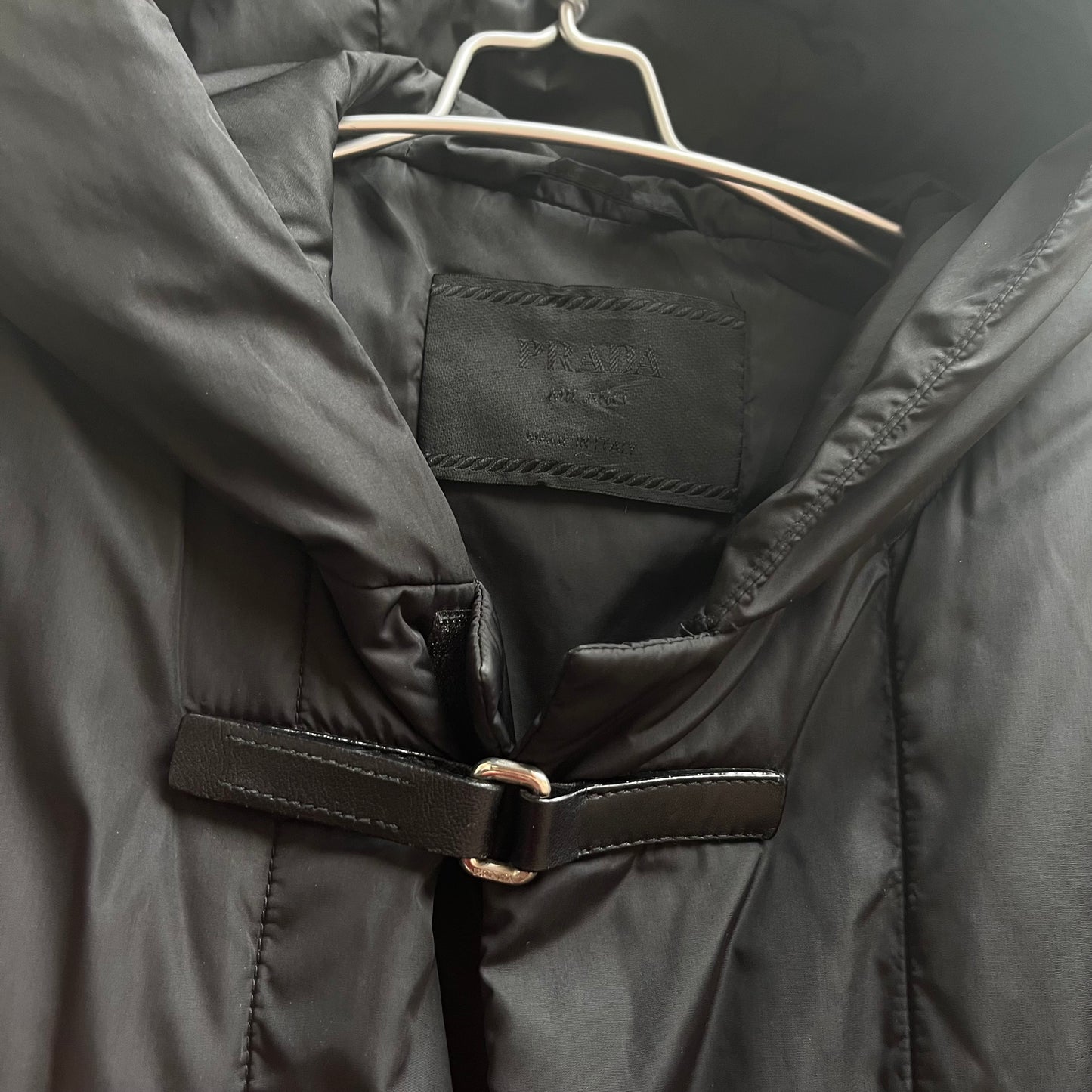 Prada fw1999 Nylon Duffle Coat