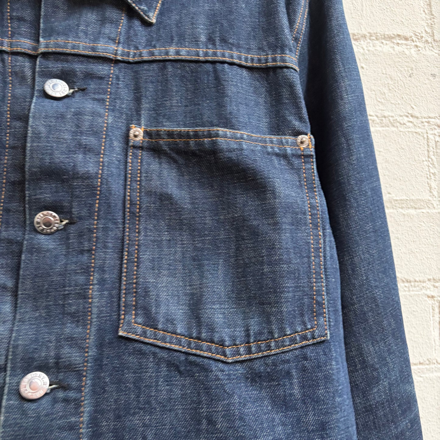 Helmut Lang ss2003 One Pocket Classic Denim Trucker Jacket