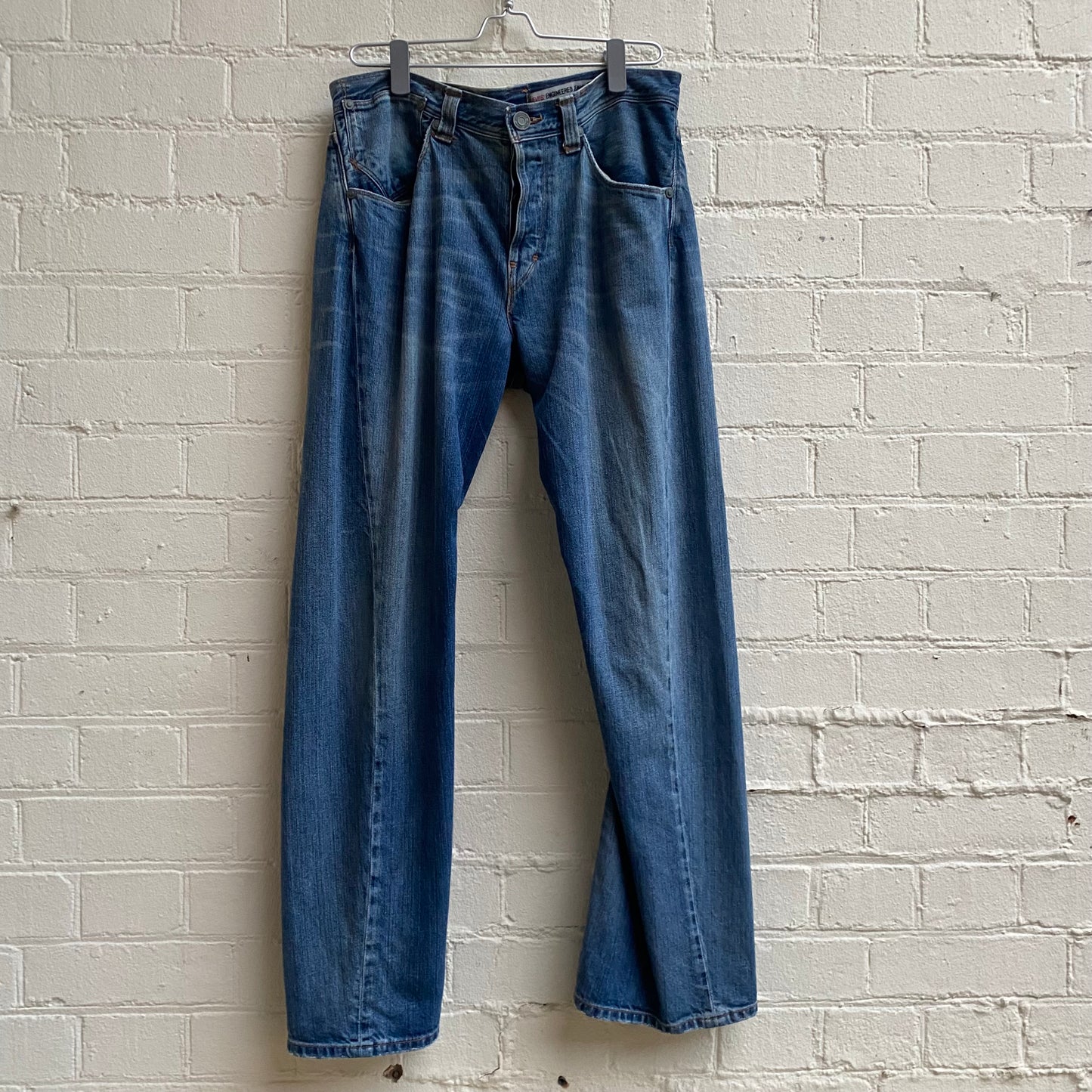 Levi’s Engineered Twisted Seam Denim Jeans