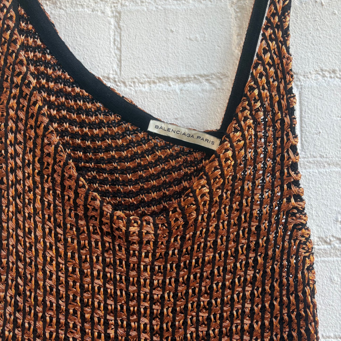 Balenciaga ss2007 by Nicolas Ghesquiere “Copper Wire” Dress